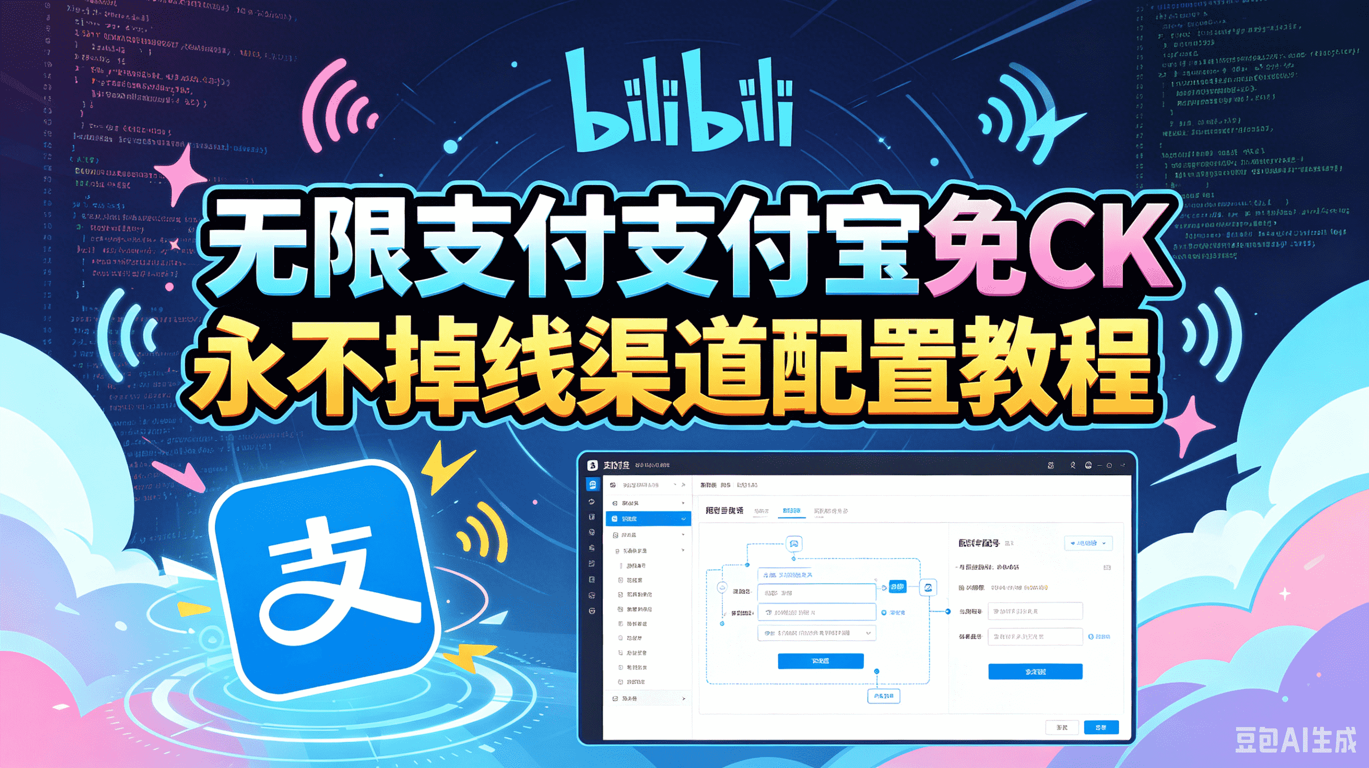 支付宝免CK无需挂机配置教程 个人可用 配置教程丨新手指南「无限支付」